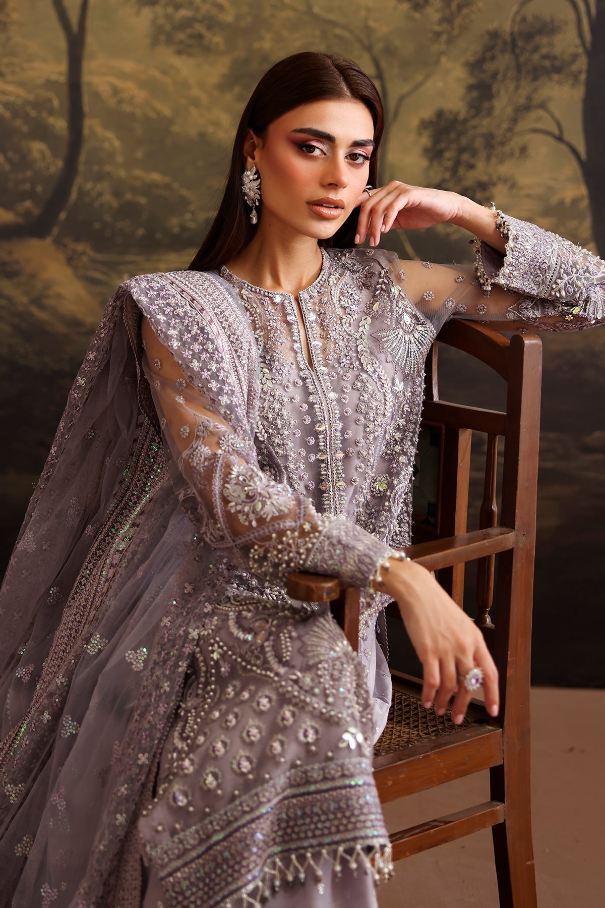 Baroque Luxury Hand Made Dress