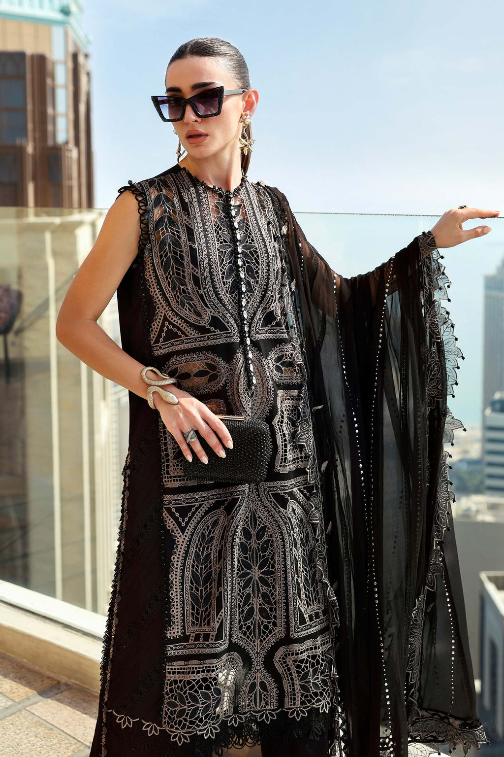 Maria B Embroidered Luxury Lawn 26’
