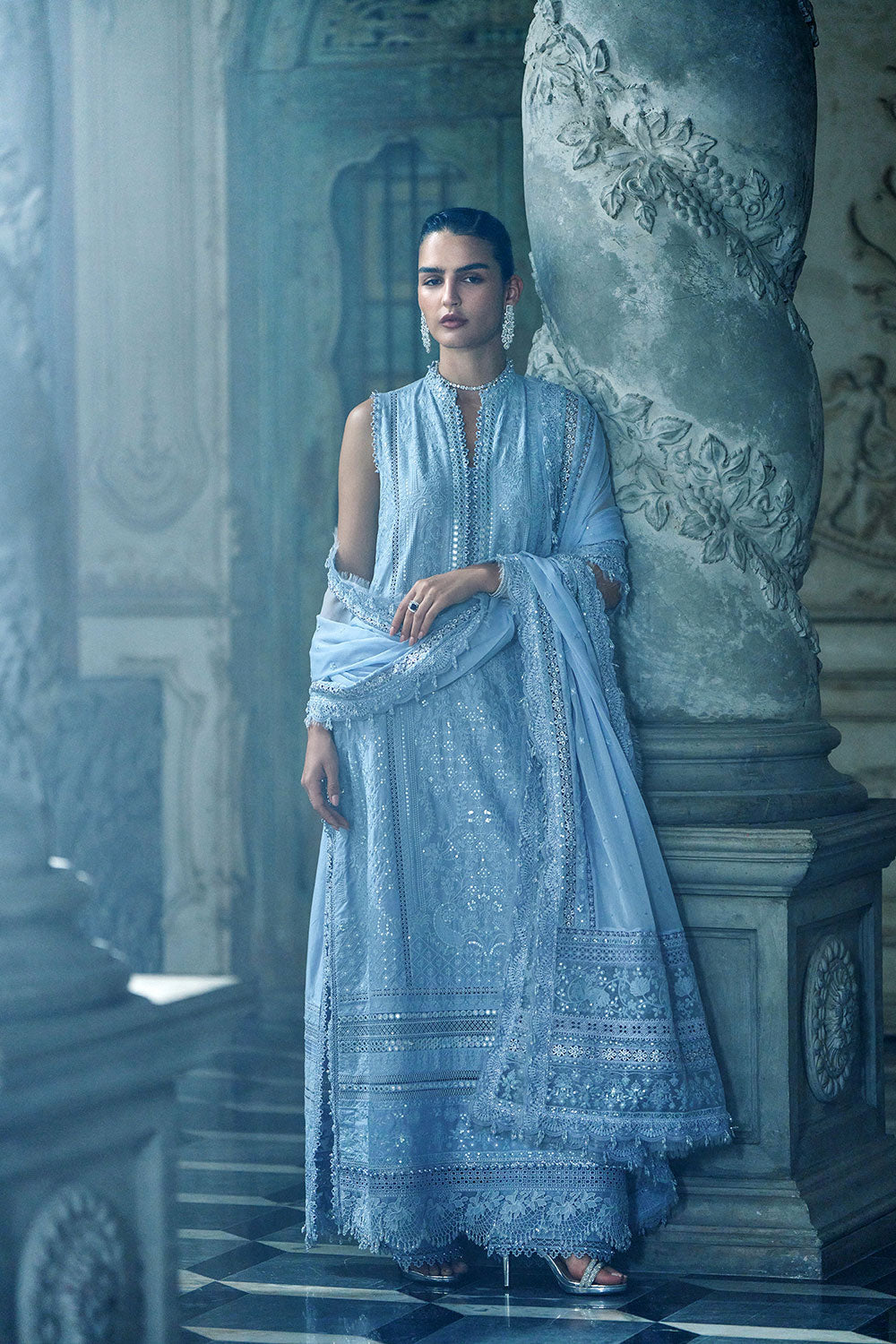 Sobia Nazir Embroidered Luxury Lawn 26’