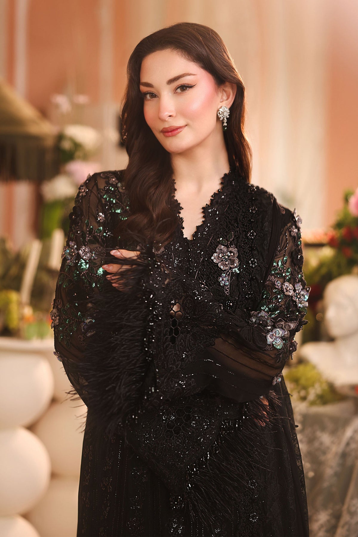 Maria B Embroidered Luxury Chiffon