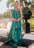 Crimson Embroidered Luxury Lawn