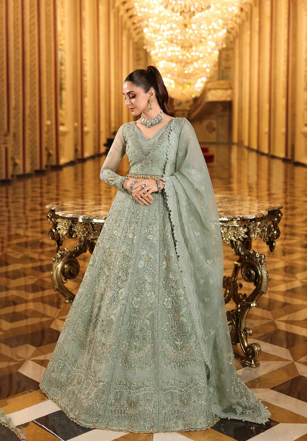 Elaf Premium Hand Made Bridal Dress