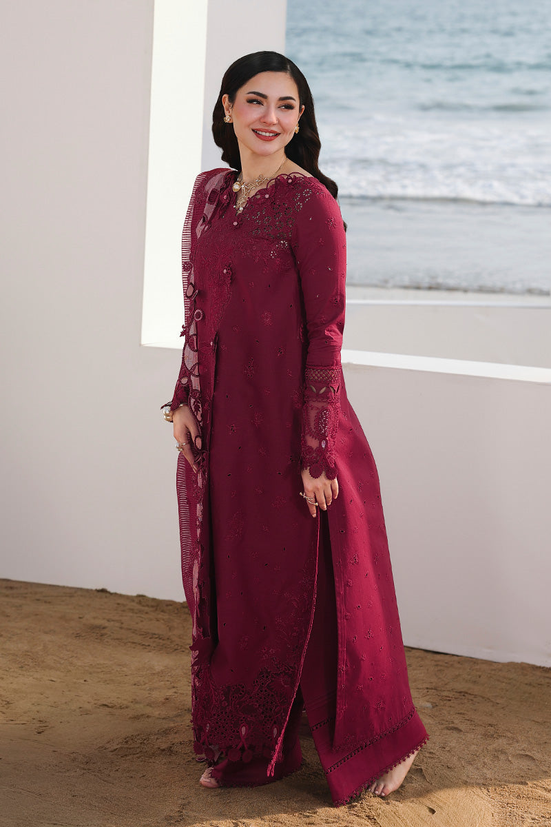 Qalamkar Embroidered Luxury Lawn Nelam