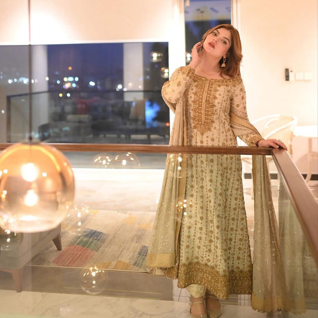 Haris Shakeel Hand Work Suit