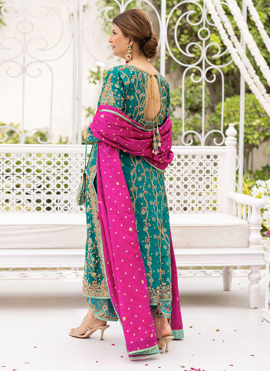 Farah Talib Aziz Handwork Suit 3 Pcs