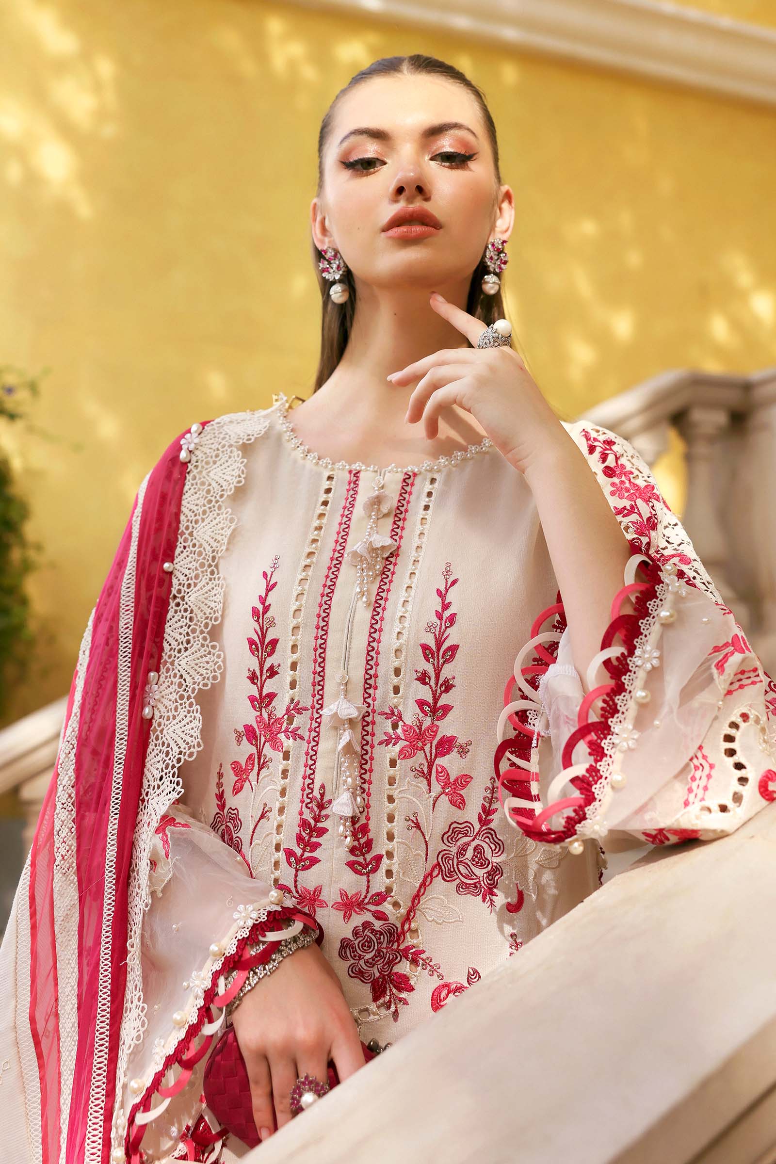 Maria B Embroidered Luxury Lawn