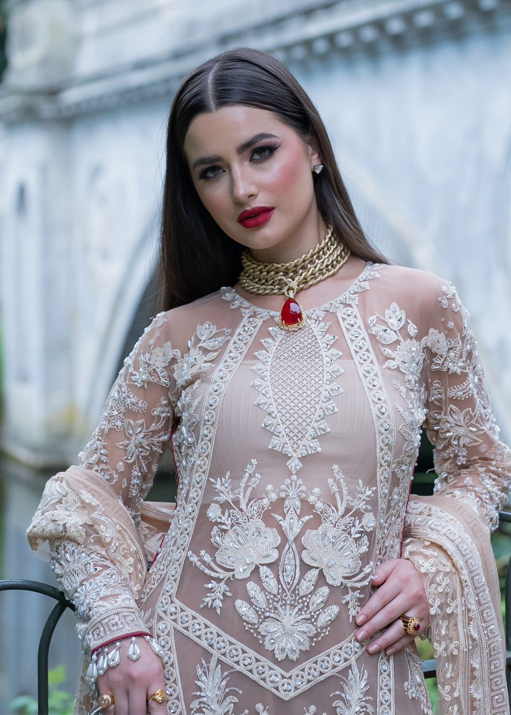 Shiza Hassan Handmade Wedding Wear