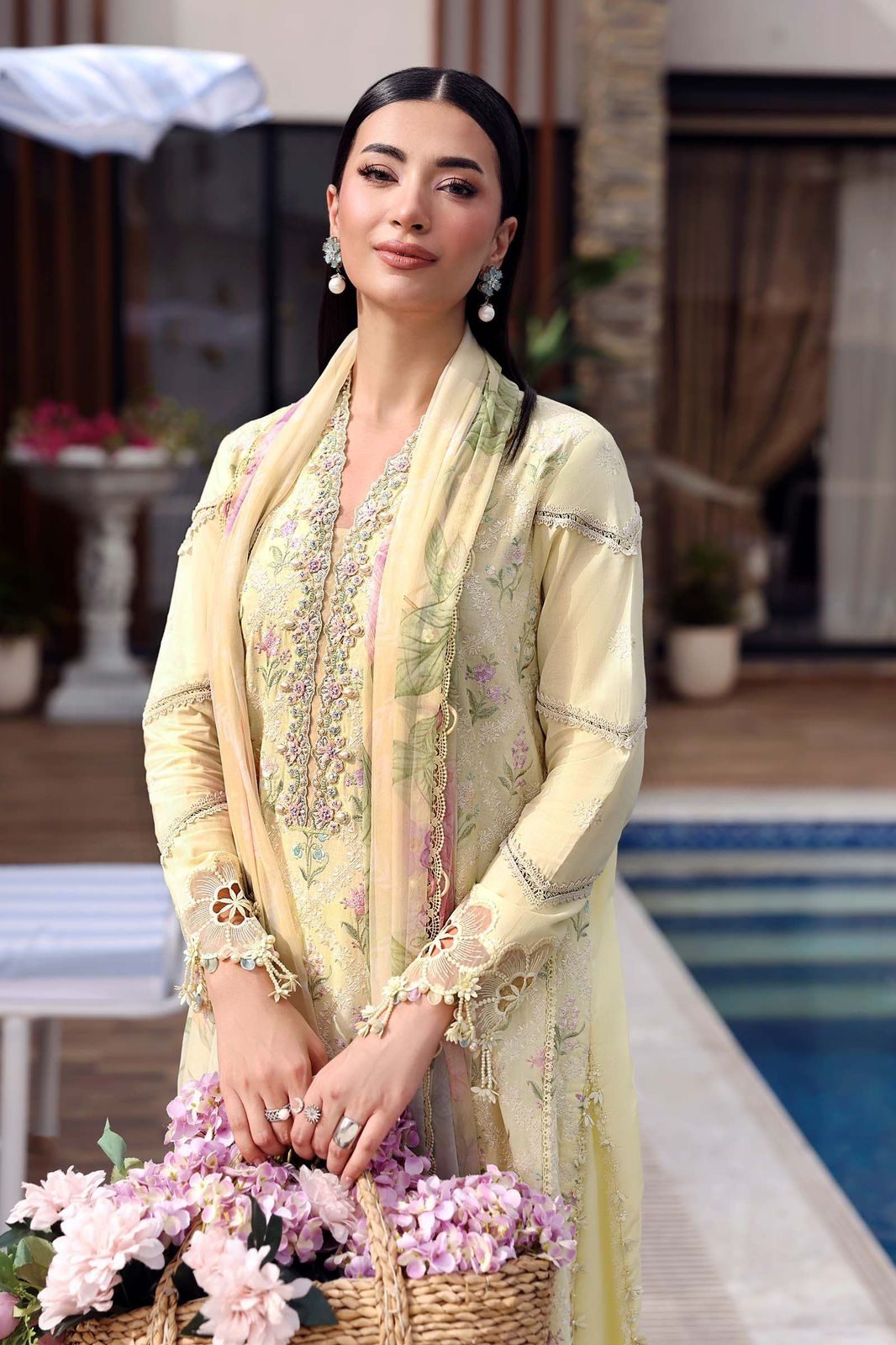 Maria B Embroidered Luxury Lawn