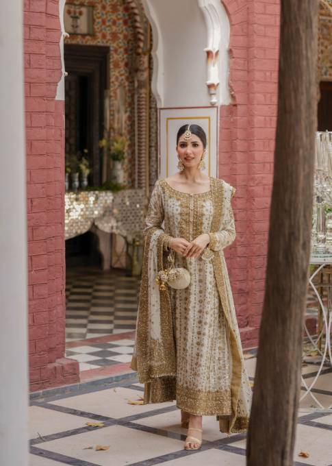 Haris Shakeel Handwork Wedding Wear