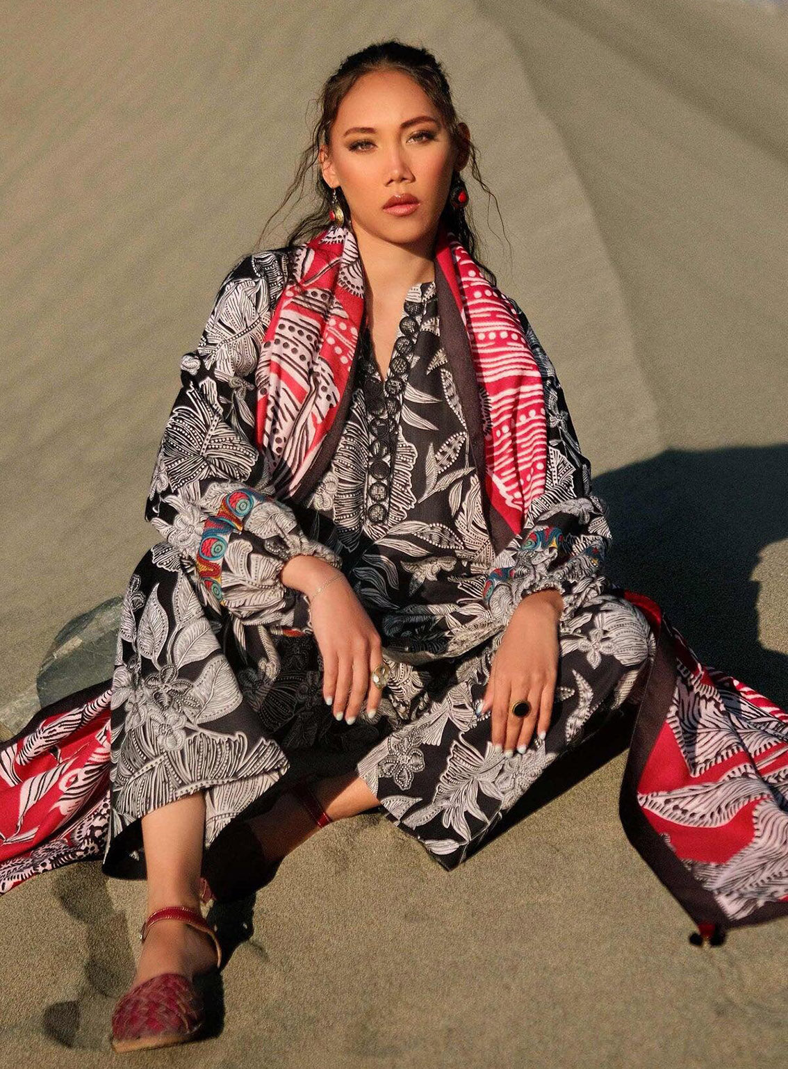 Maria B Winter Print