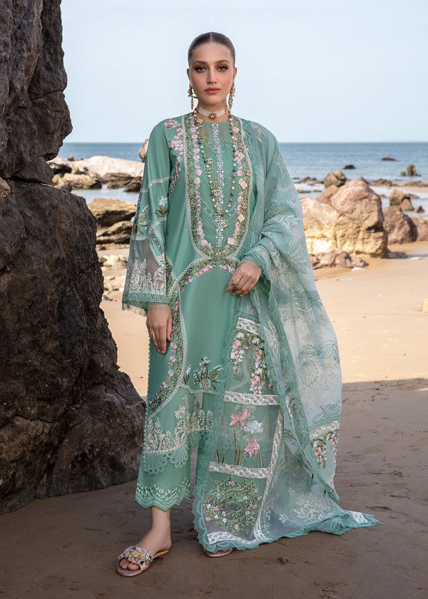 Saira Shakira Luxury Lawn 24’- Jade