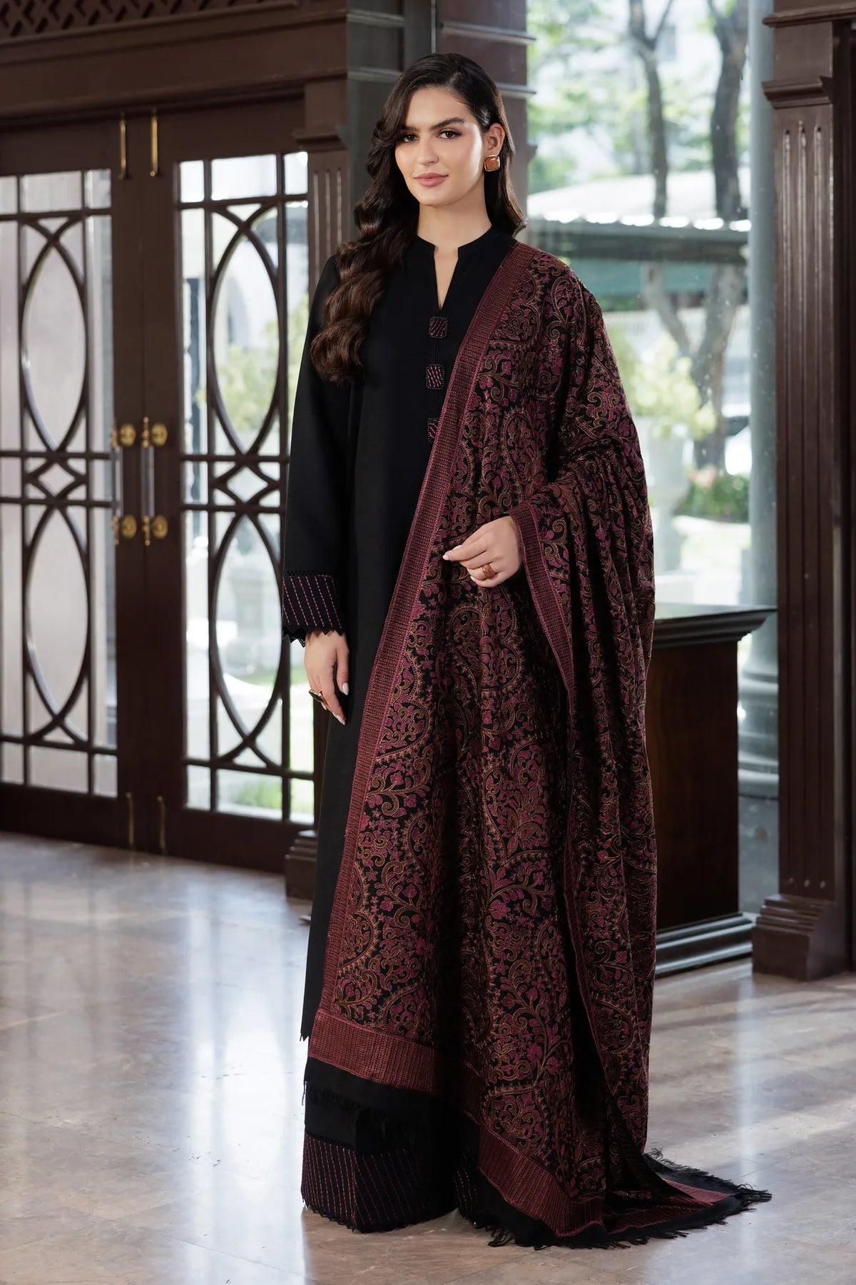 Bareeze Embroidered Luxury Winter Collection