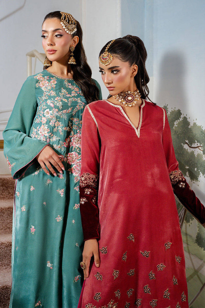 Cherry Wine Designer Wear Dress