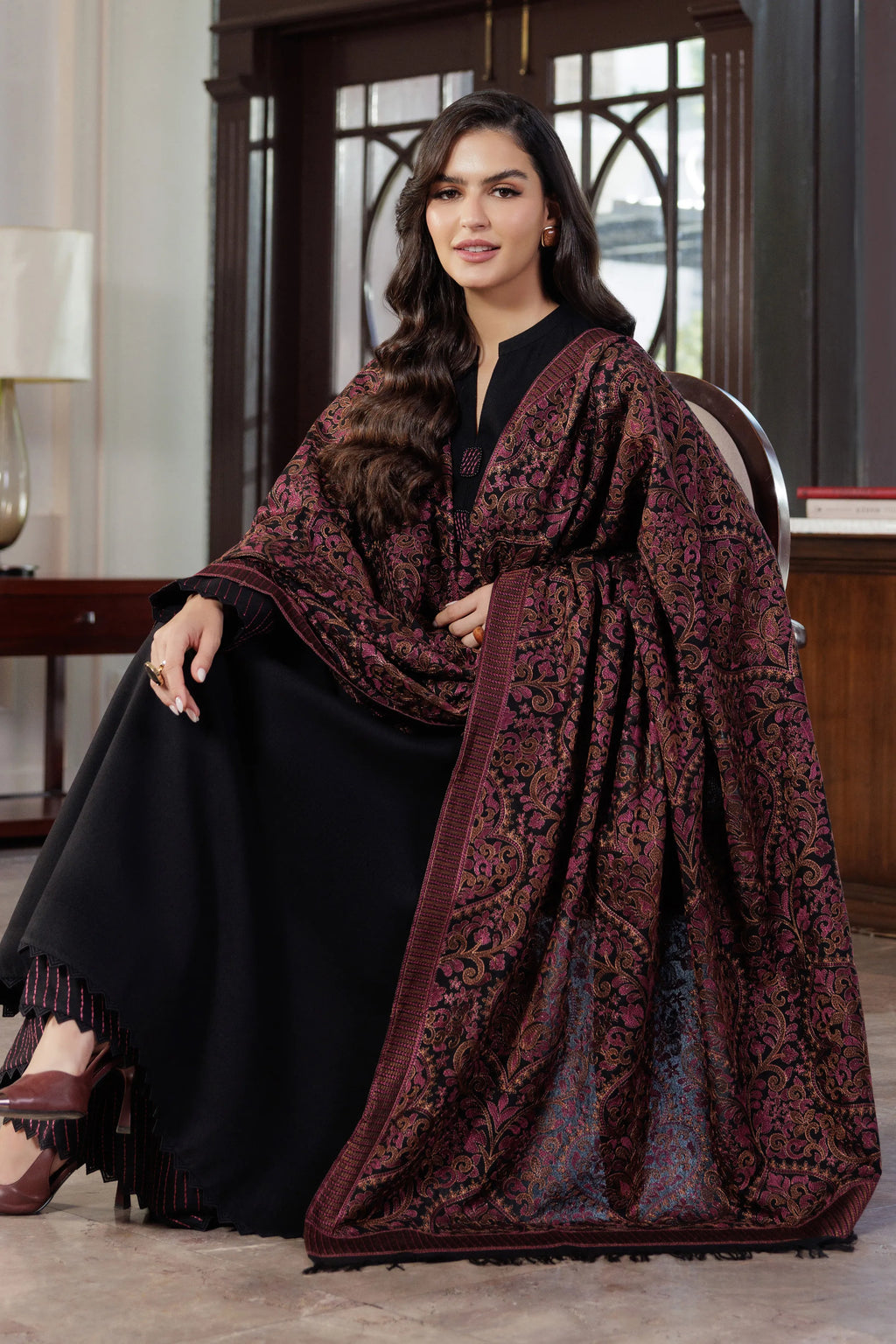 Bareeze Embroidered Luxury Winter Collection