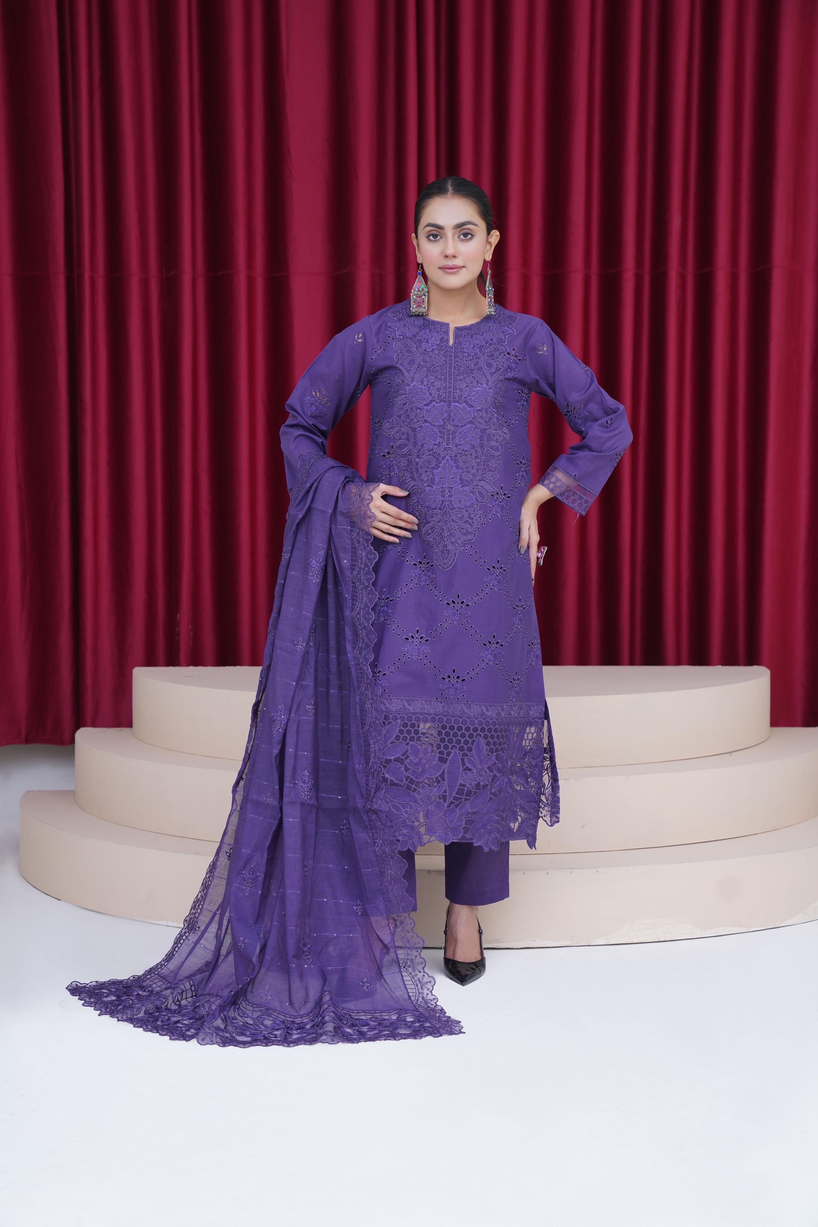 Ghani Creation Embroidered Luxury Lawn 25’