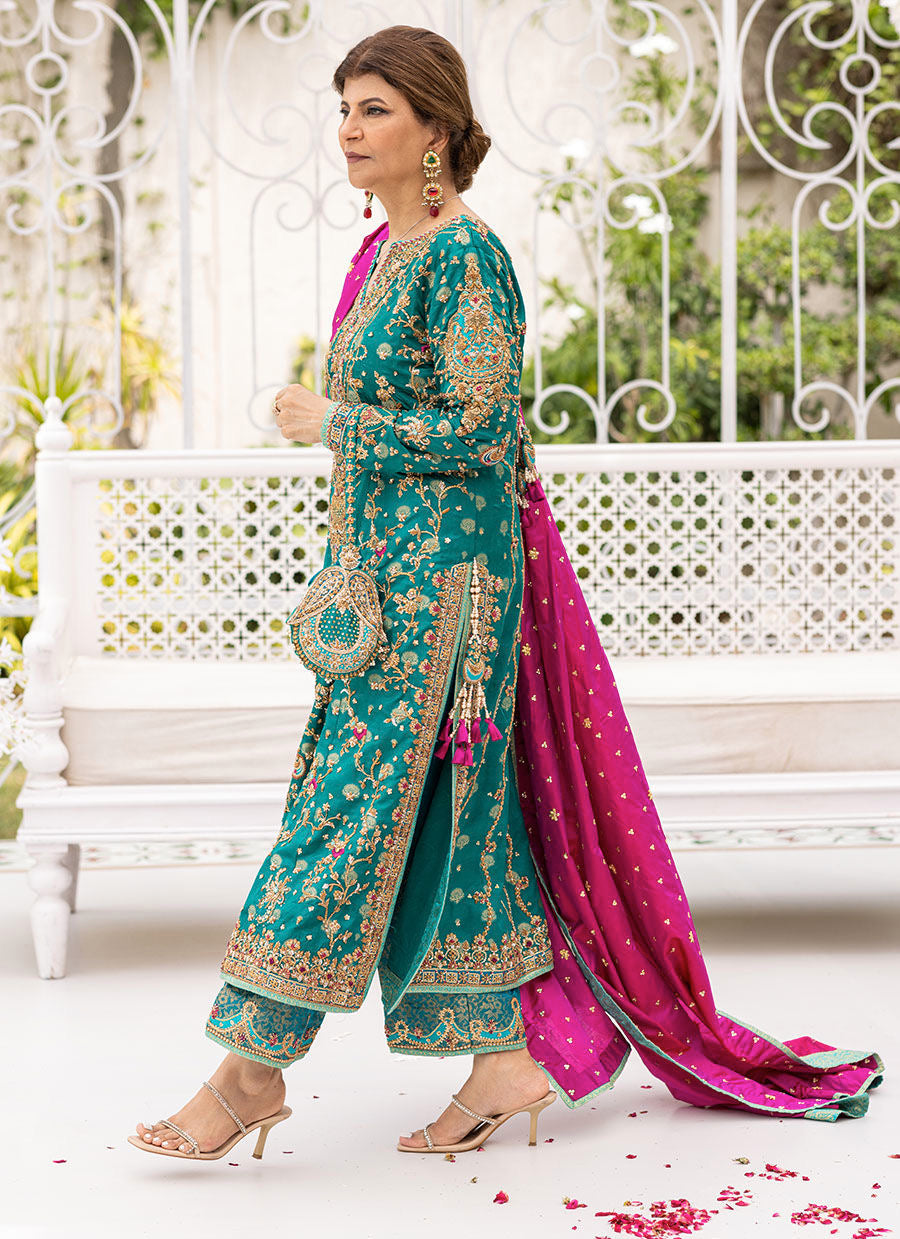 Farah Talib Aziz Handwork Suit 3 Pcs