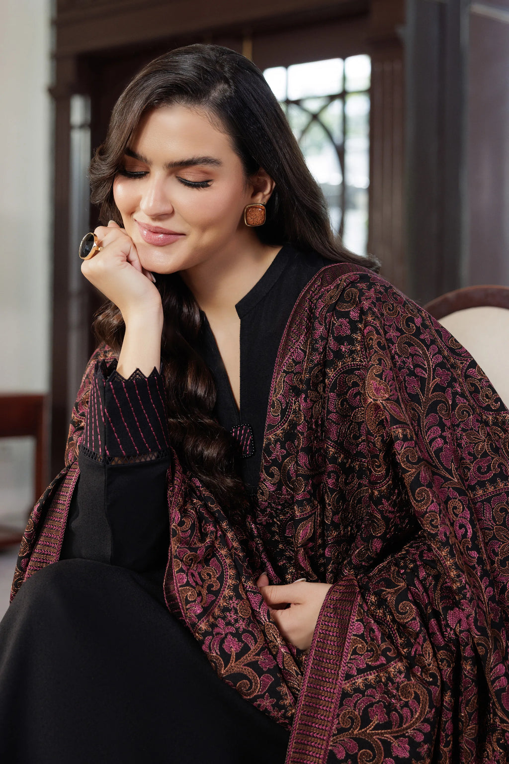 Bareeze Embroidered Luxury Winter Collection