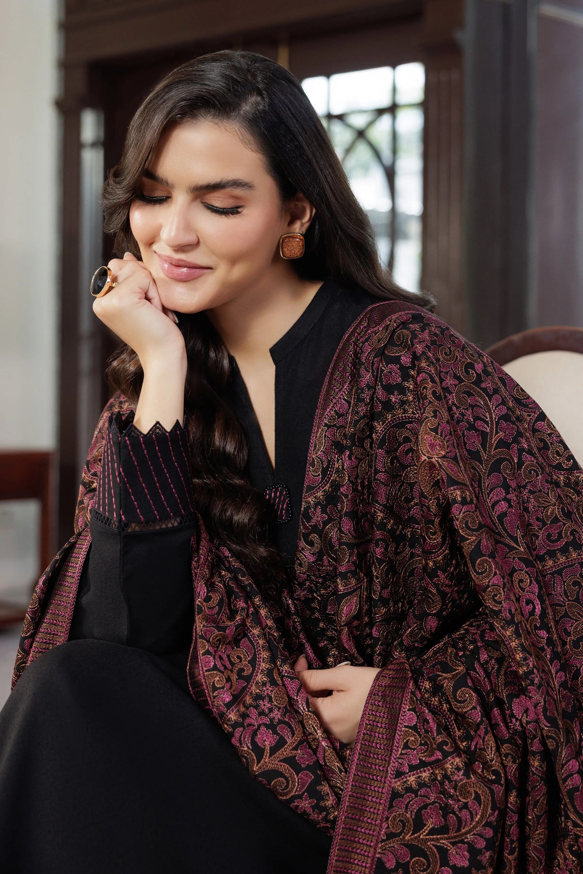 Bareeze Embroidered Luxury Winter Collection