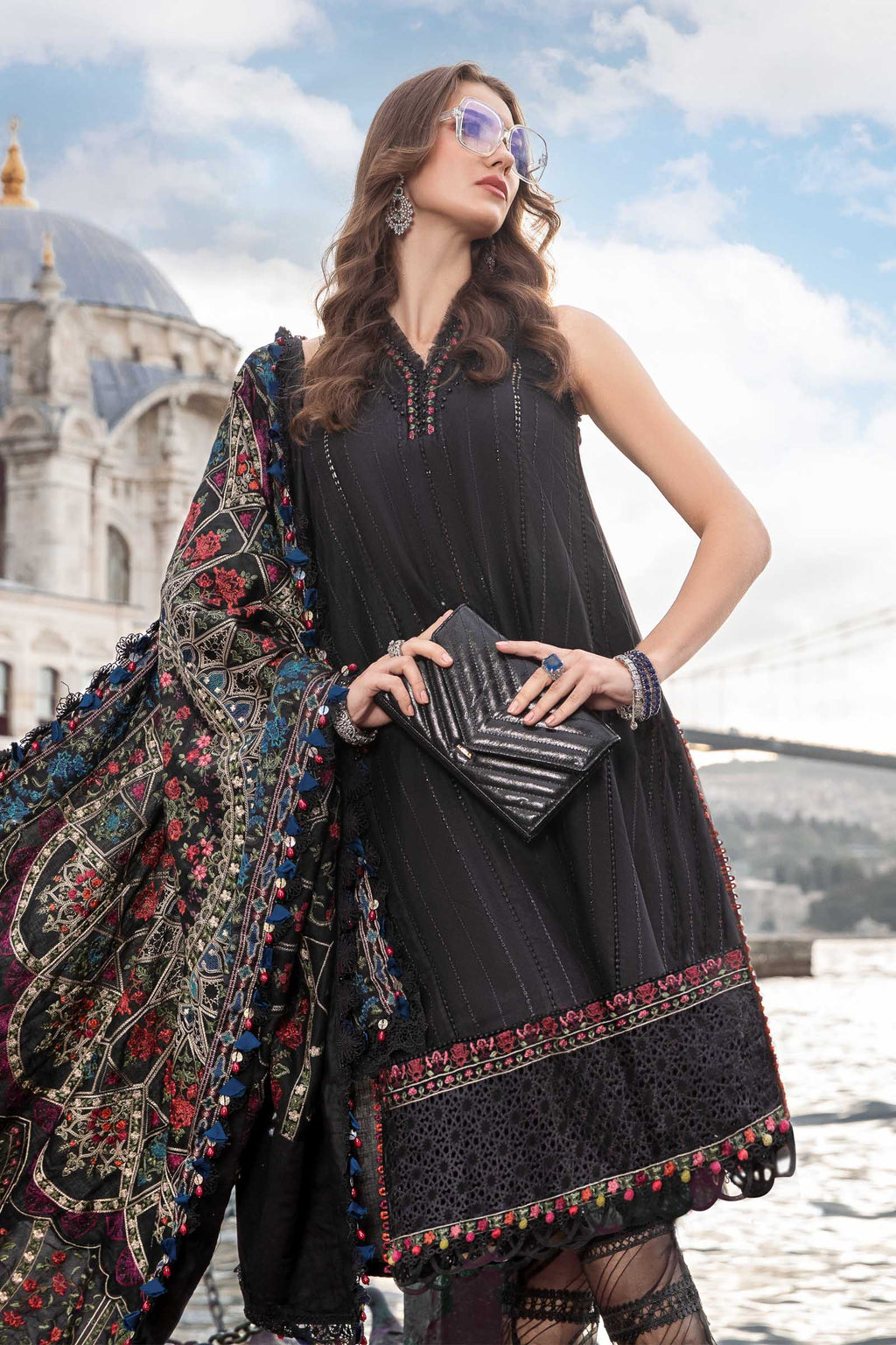 Maria B Embroidered Luxury Winter Creation