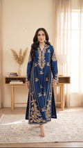 Luxury Hand Made Sheesha Silk Dress