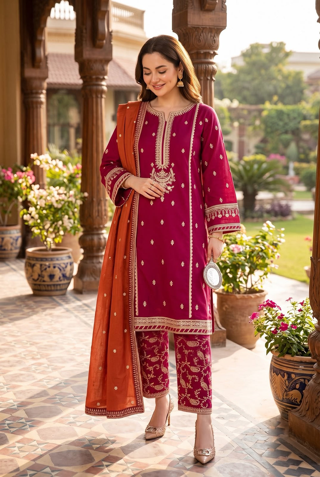 Ghani Embroidered Luxury Lawn