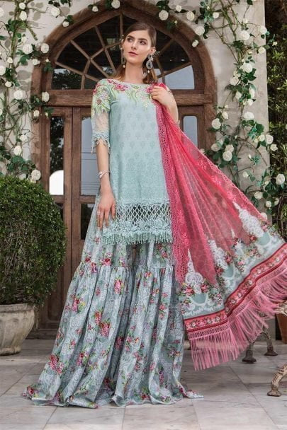 Mariab Embroidered Lawn