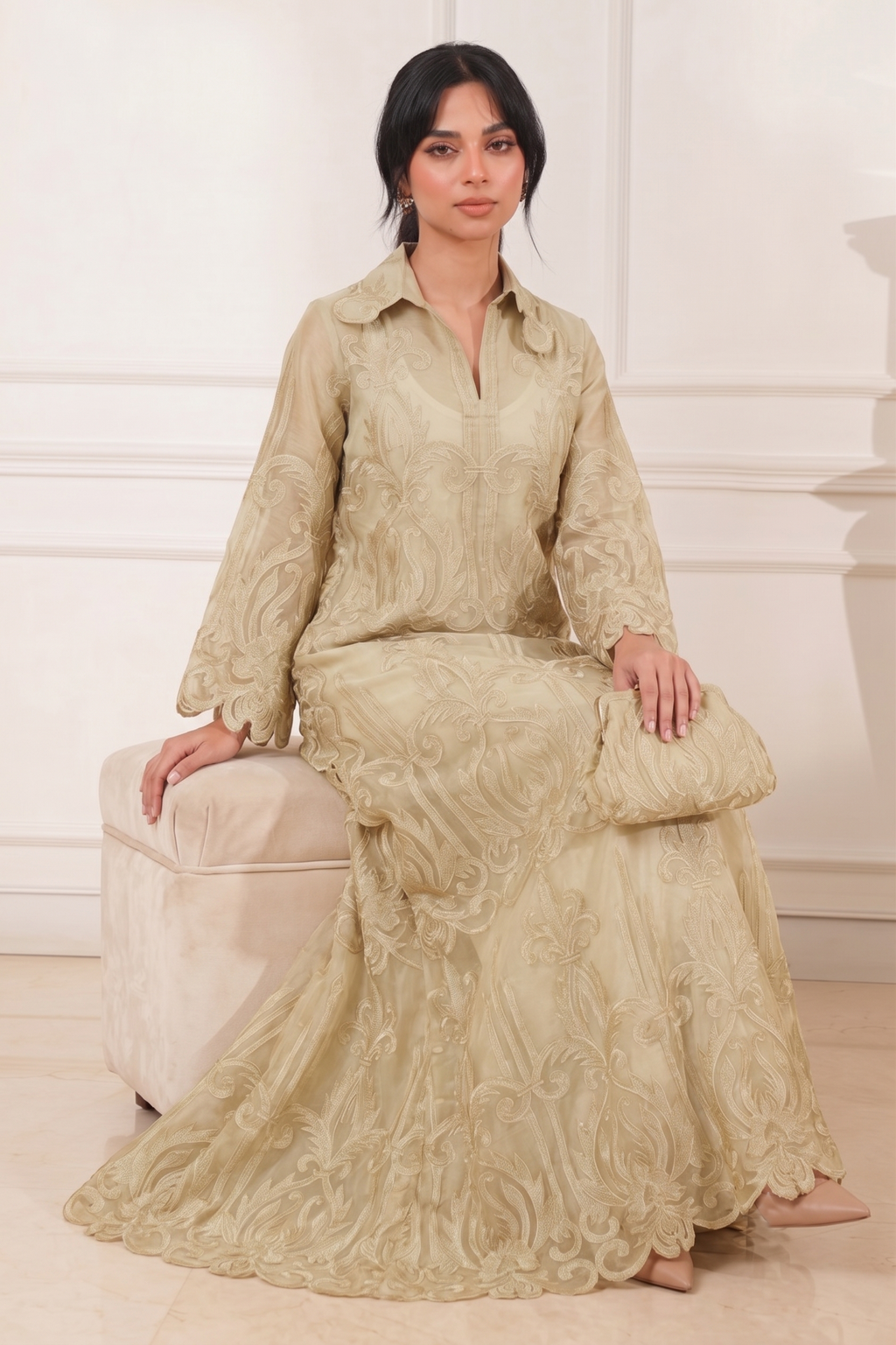 Shehrish Rehan Embroidered Luxury Pret