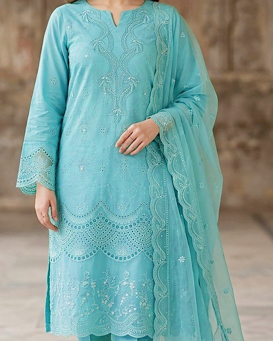 Ghani Embroidered Luxury Lawn Creation