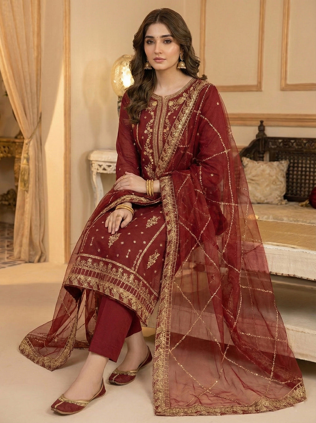 Ghani Eid Creation Cotton Net 2026