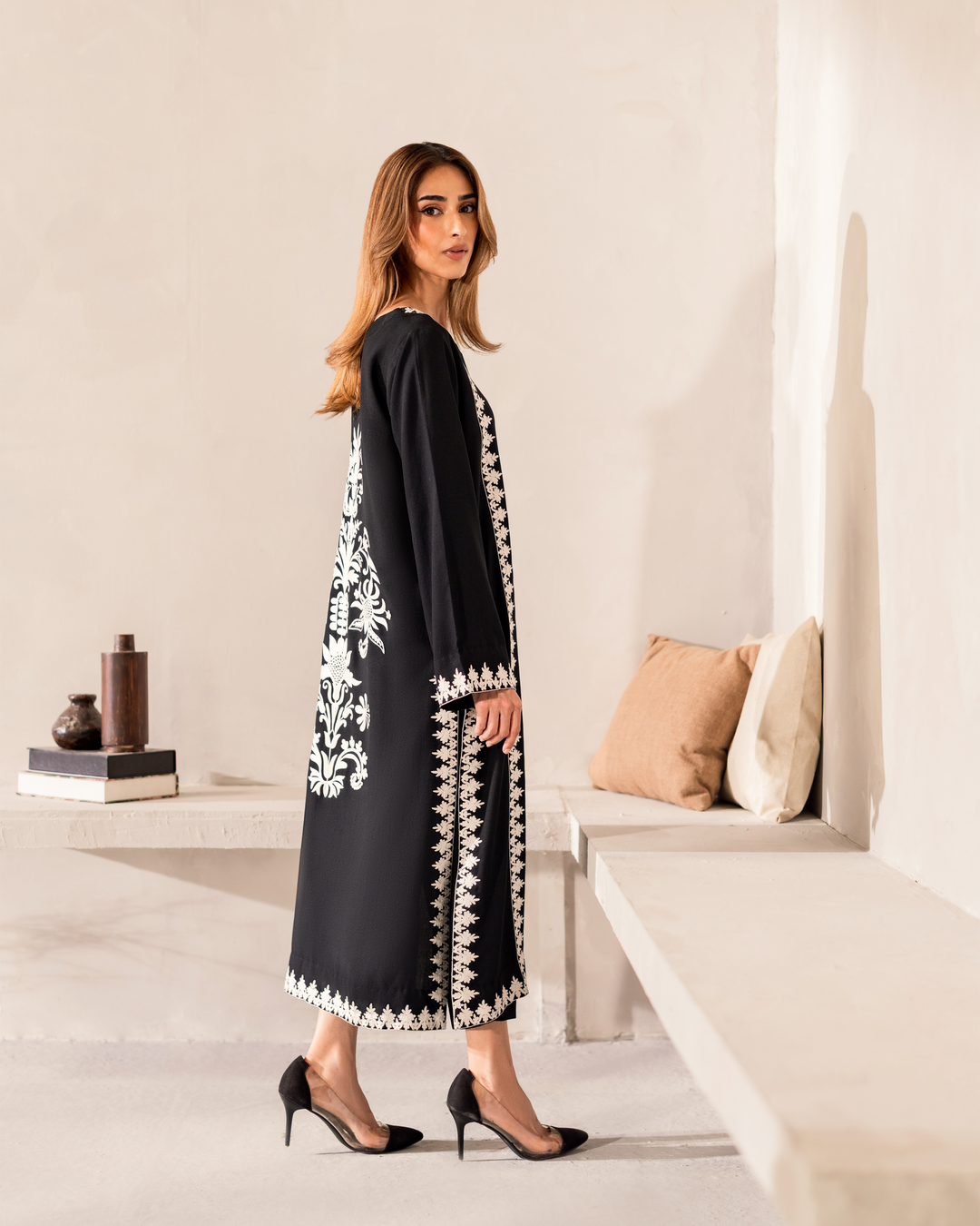 Maahe Embroidered Luxury Lawn