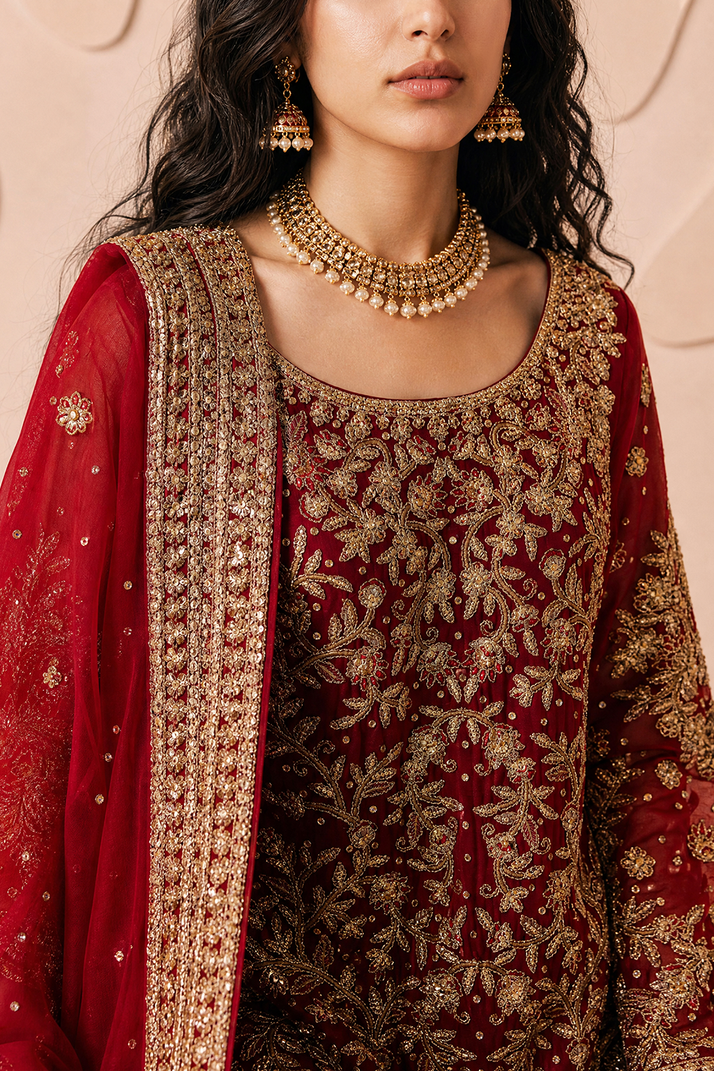 Saad Sheikh Luxury Hand Made Dress