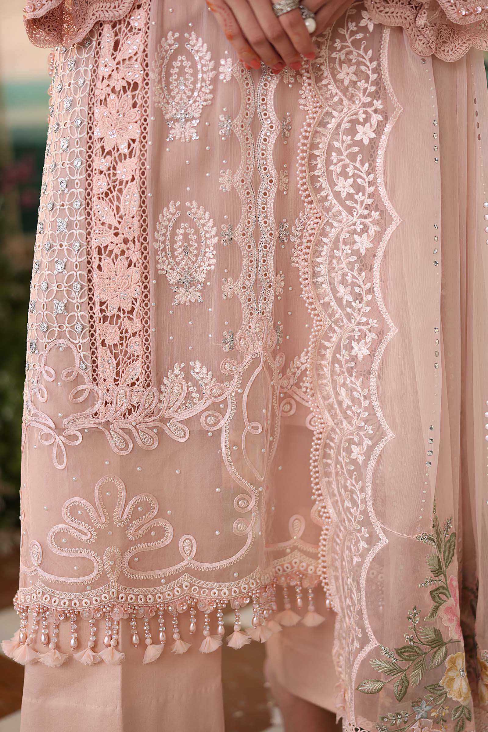 Maria B Embroidered Luxury Chiffon