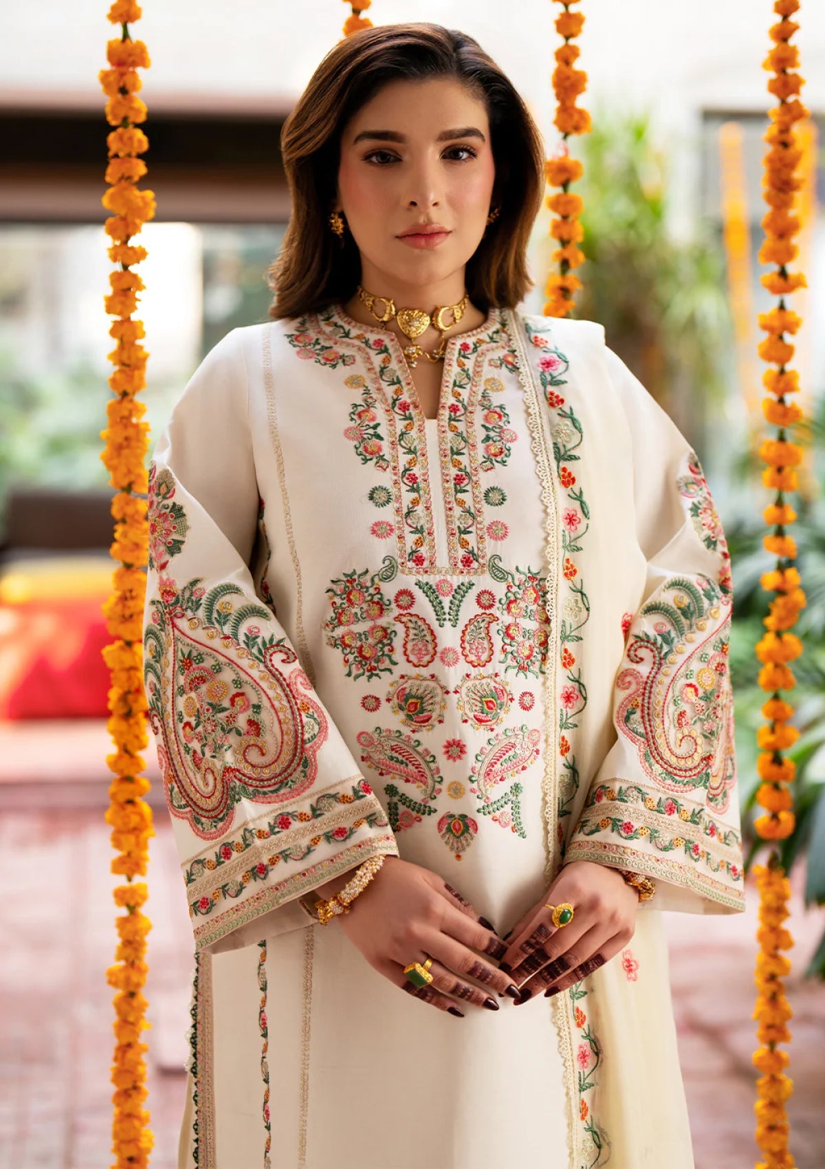 Satrangi By Mahnoor Embroidered Unstitched Original Suit
