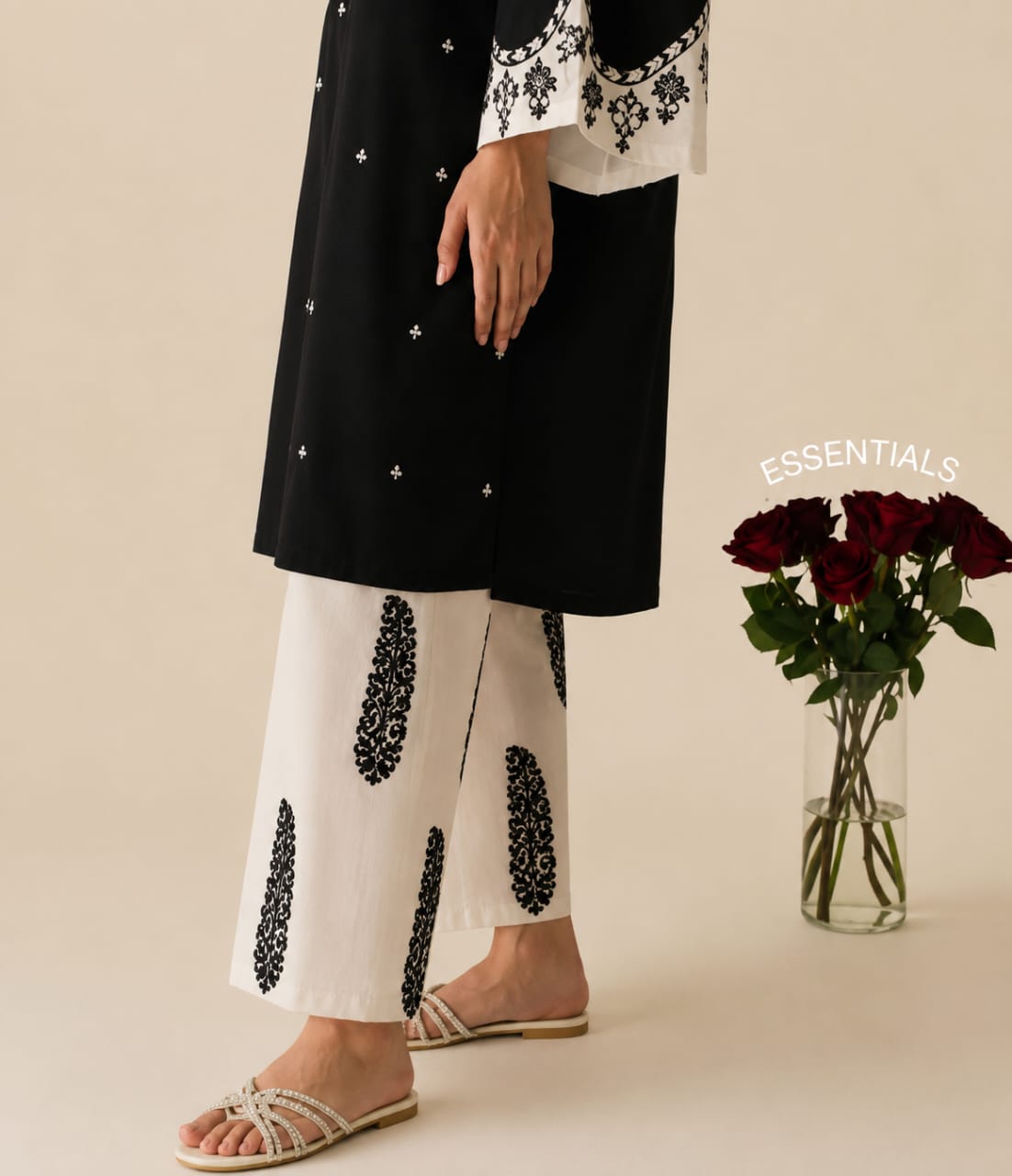 Aghanoor Embroidered Suit