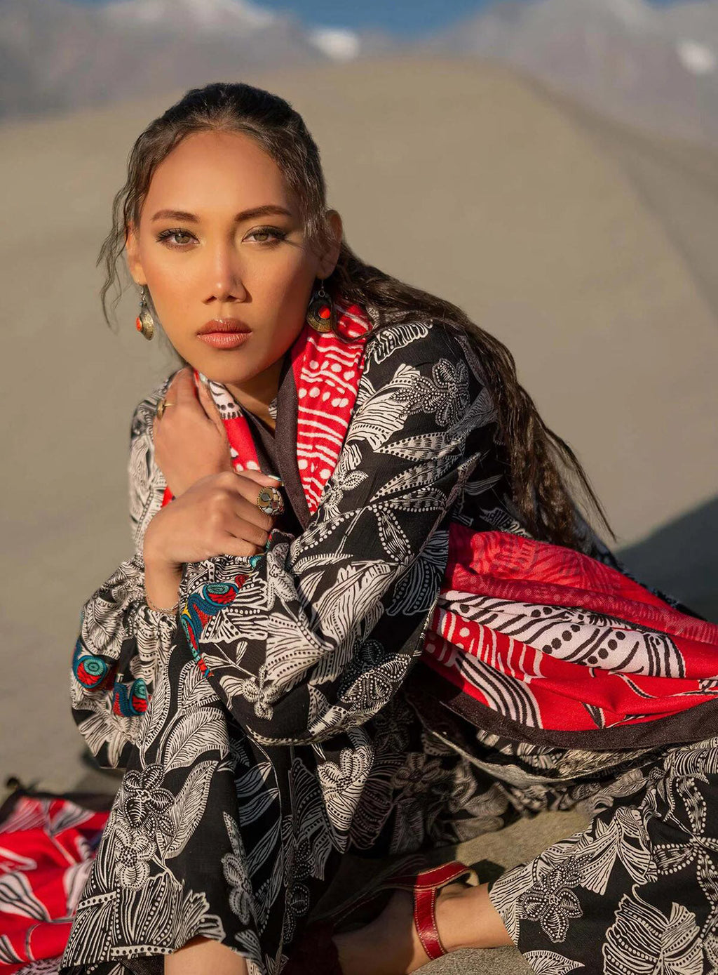 Maria B Winter Print