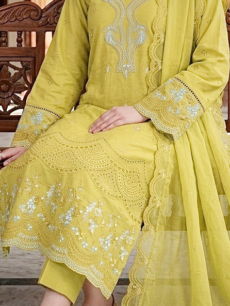 Ghani Embroidered Luxury Lawn Creation