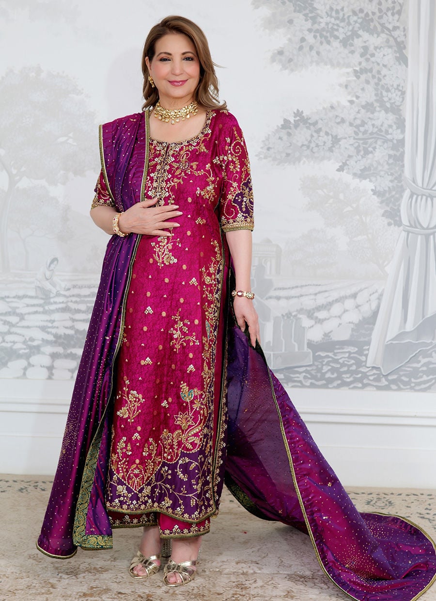 Farah Talib Aziz Hand Made Suit