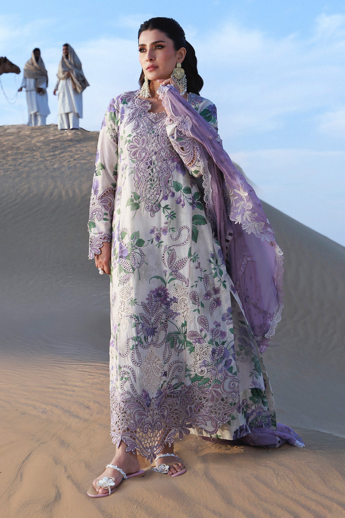 Nureh Embroidered Luxury Lawn