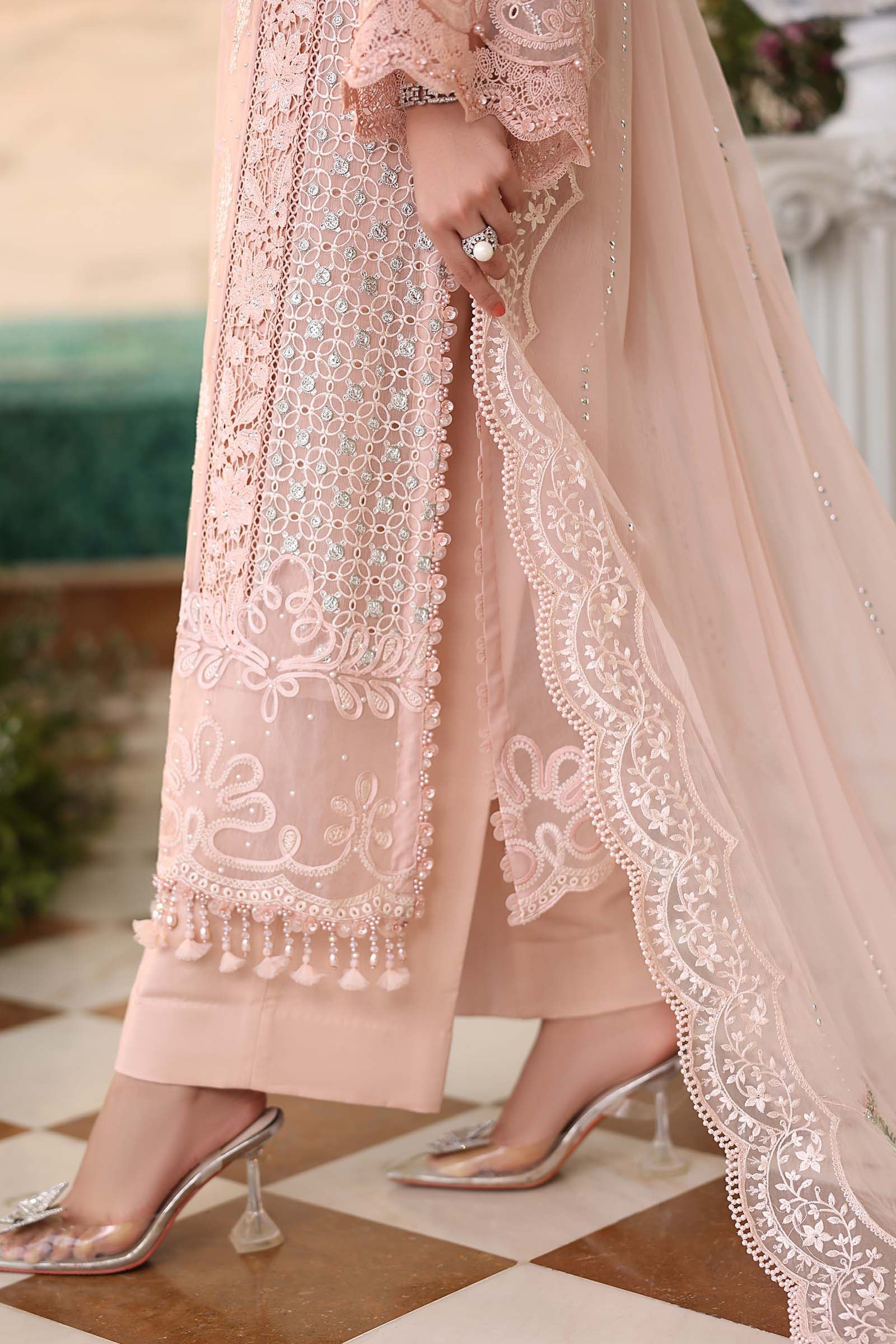 Maria B Embroidered Luxury Chiffon