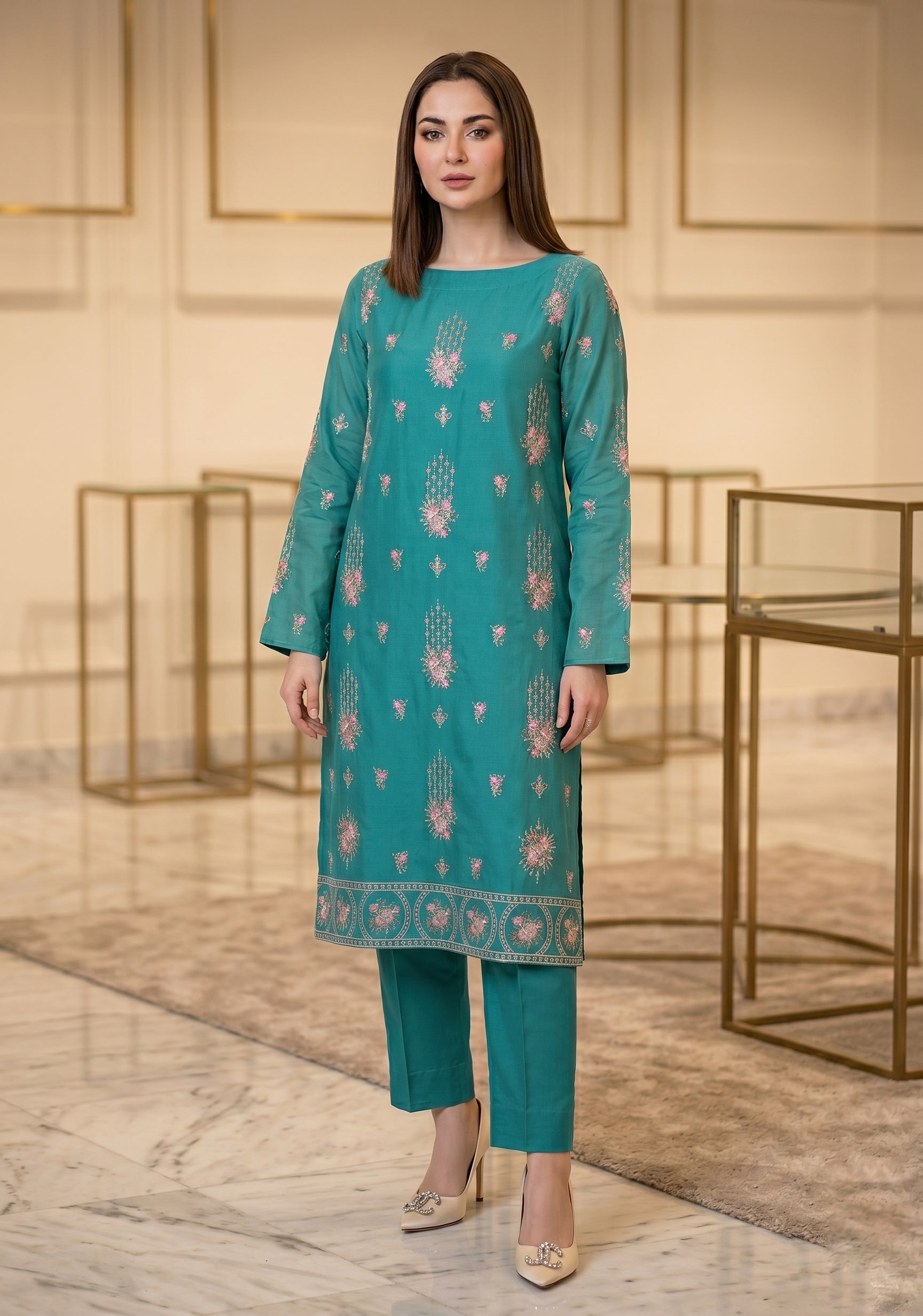 Ghani Embroidered Luxury Lawn