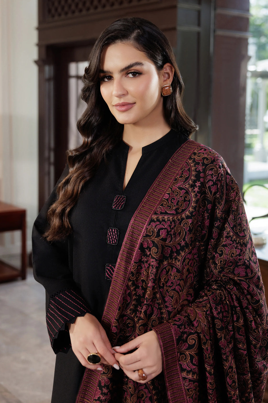 Bareeze Embroidered Luxury Winter Collection
