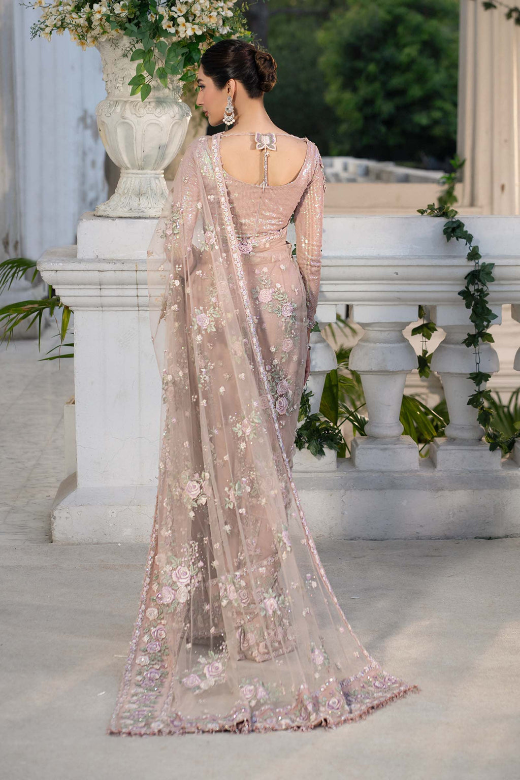 Maria B Luxury Embroidered Saree
