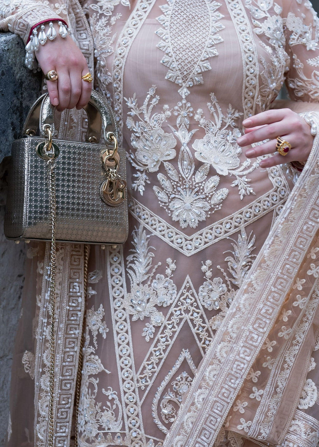 Shiza Hassan Handmade Wedding Wear