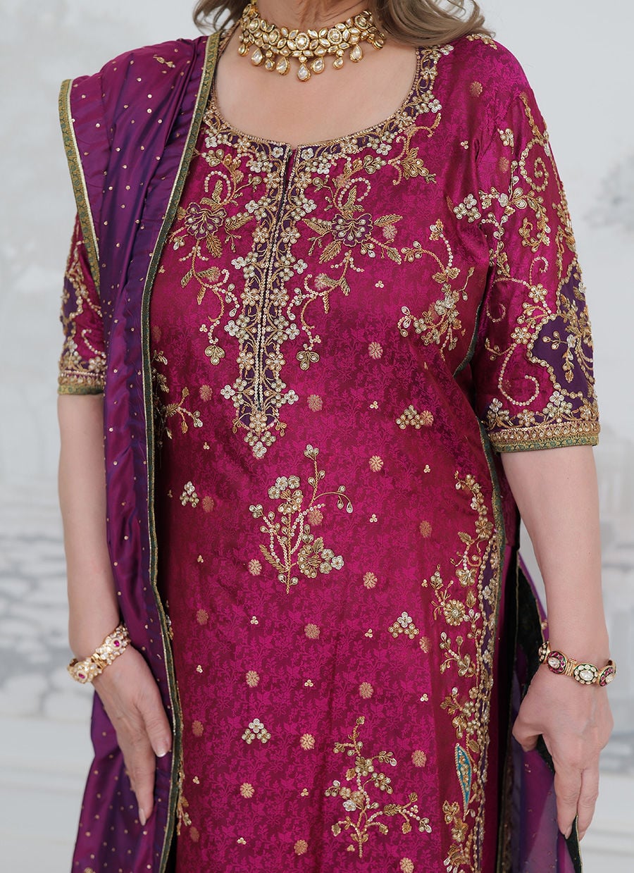 Farah Talib Aziz Hand Made Suit