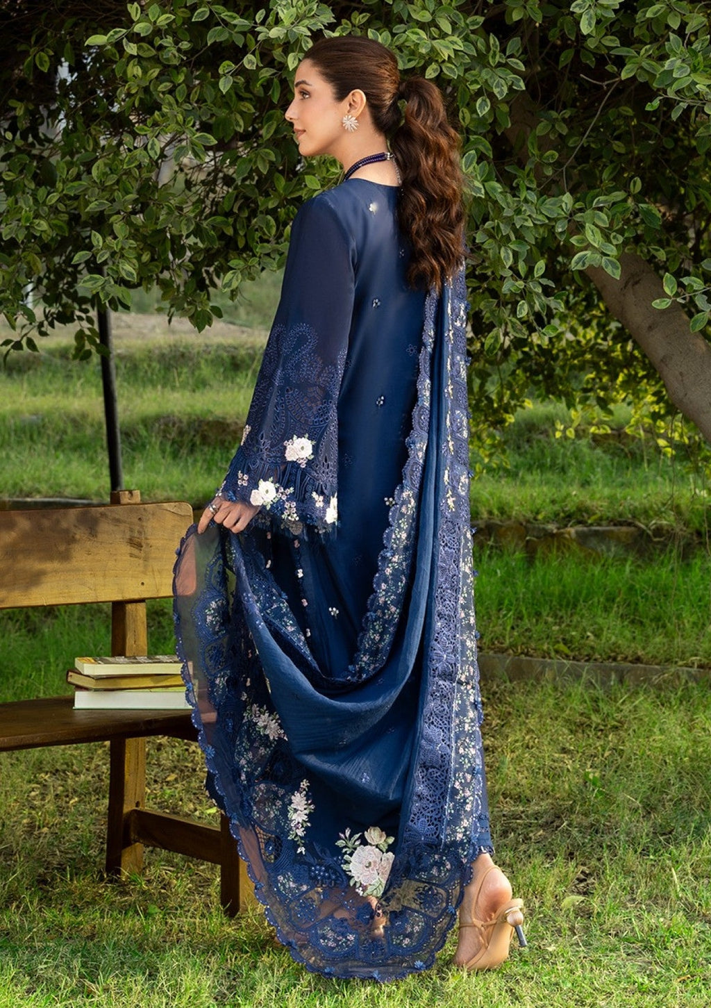 Elaf Premium Embroidered Lawn Dress