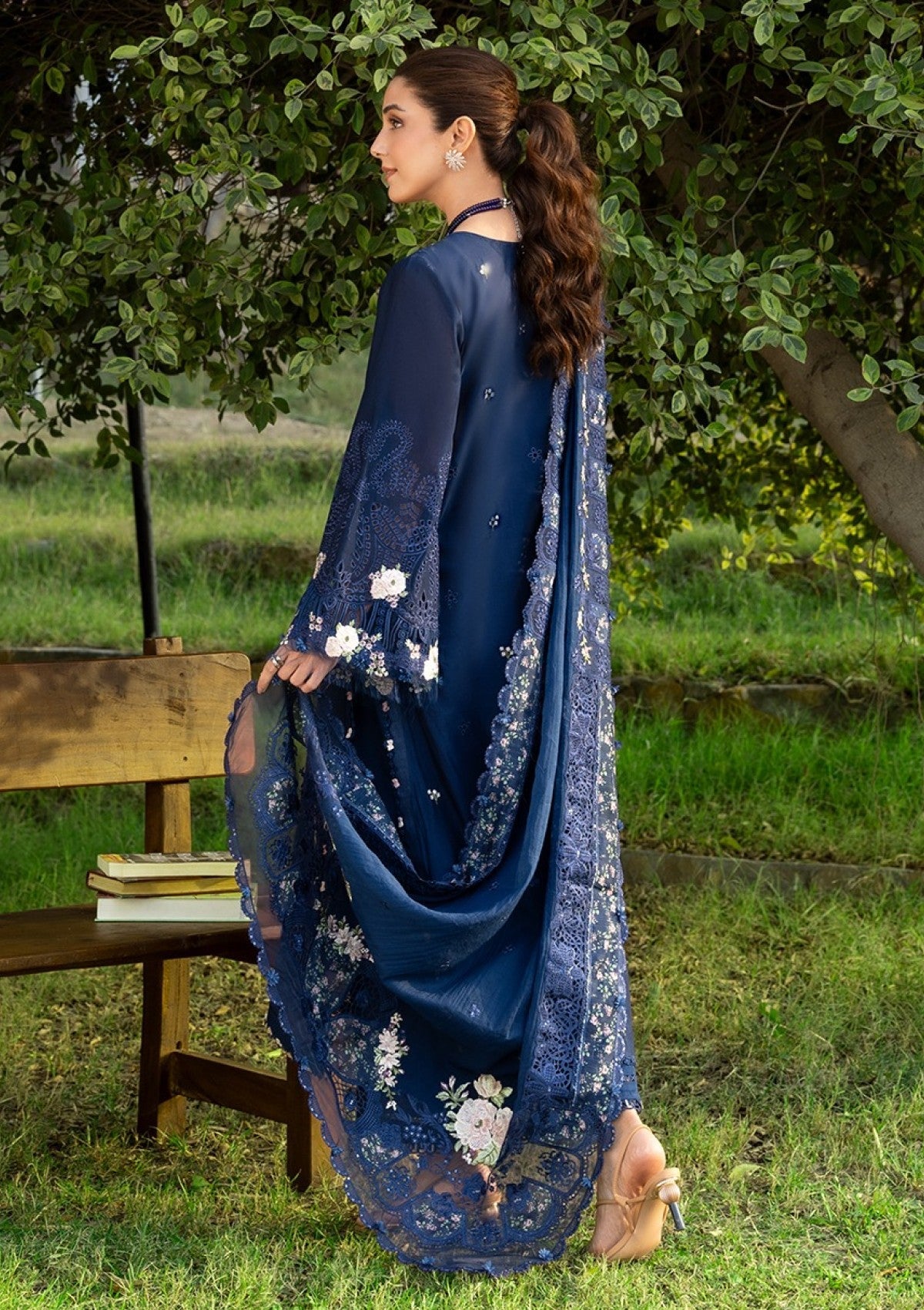Elaf Premium Embroidered Lawn Dress