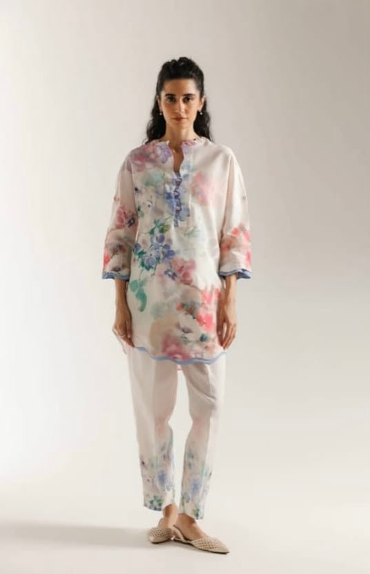 Ethnc Printed 2 Pc Suit
