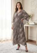 Printed Soft Chiffon Kaftan