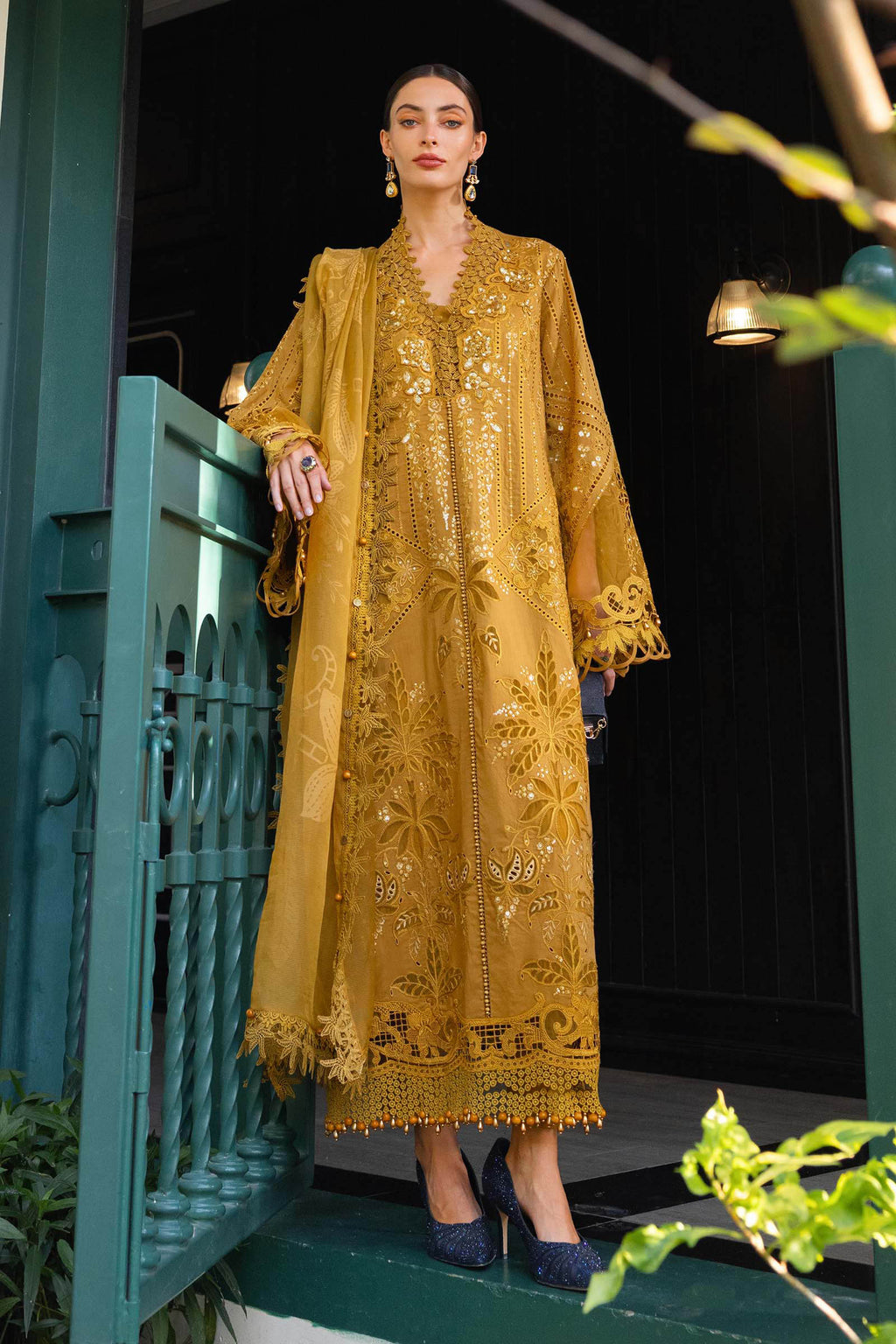 Maria B Embroidered Luxury Lawn