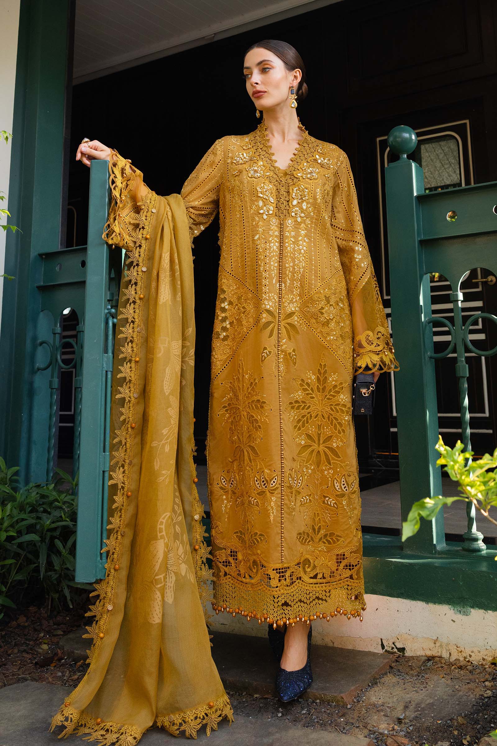 Maria B Embroidered Luxury Lawn